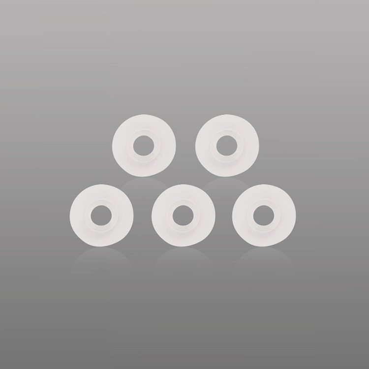 Heat Oil Resistant Flat PTFE Washer Processing Plastic Shim for Storage Cushioning Flat PTFE Washer