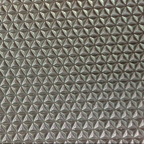 diamond black design rubber sheet