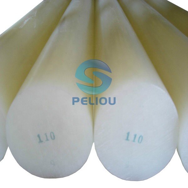 Customized size high density plastic manufacturer round rods 20mm 30mm diameter polyamide rod abs pp hdpe uhmwpe rod