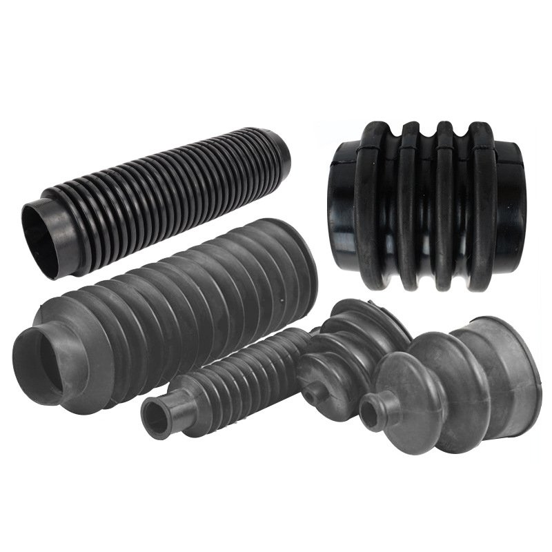 high performance Silicone Rubber Molded Dust Cover / Rubber Expansion Joint /Automotive Bellows
