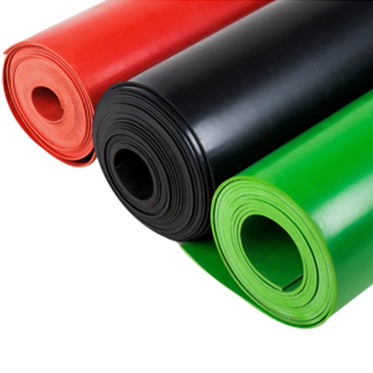 Corrosion resistance natural latex 1mm vulcanized rubber sheet promotion