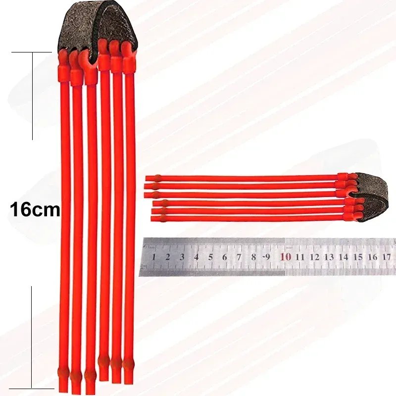High Quality Elastic Card Ball Rubber Band Shoot Hunting Slingshot Accessories Fast Rebound Great Power Outdoor Games