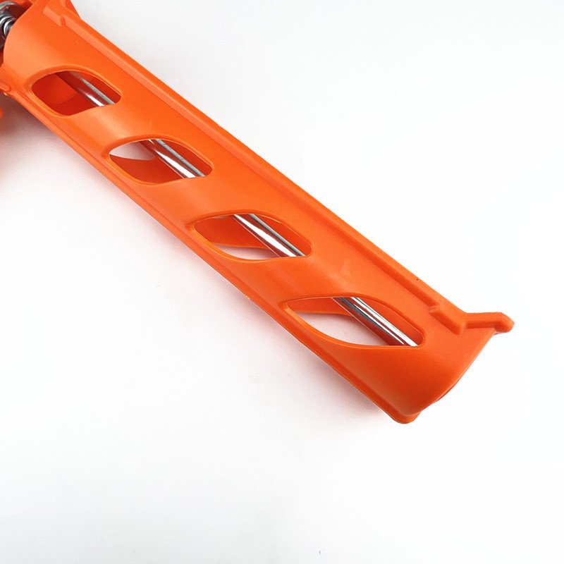 High Quality 9" Plastic Silicone Skeleton Epoxy Plastic Syringe Caulking Gun