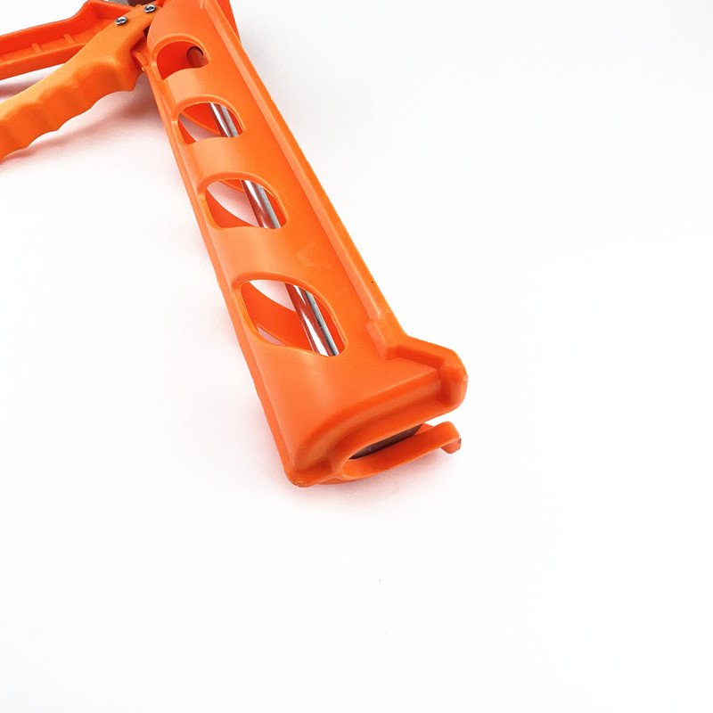 High Quality 9" Plastic Silicone Skeleton Epoxy Plastic Syringe Caulking Gun