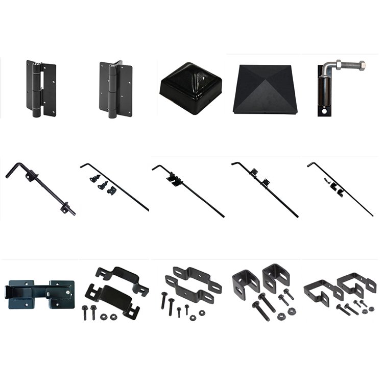 24'' Hot Sale Heavy-Duty Steel Gate Drop Rod Cane Bolt Modern Design for Outdoor Fence and Door Use