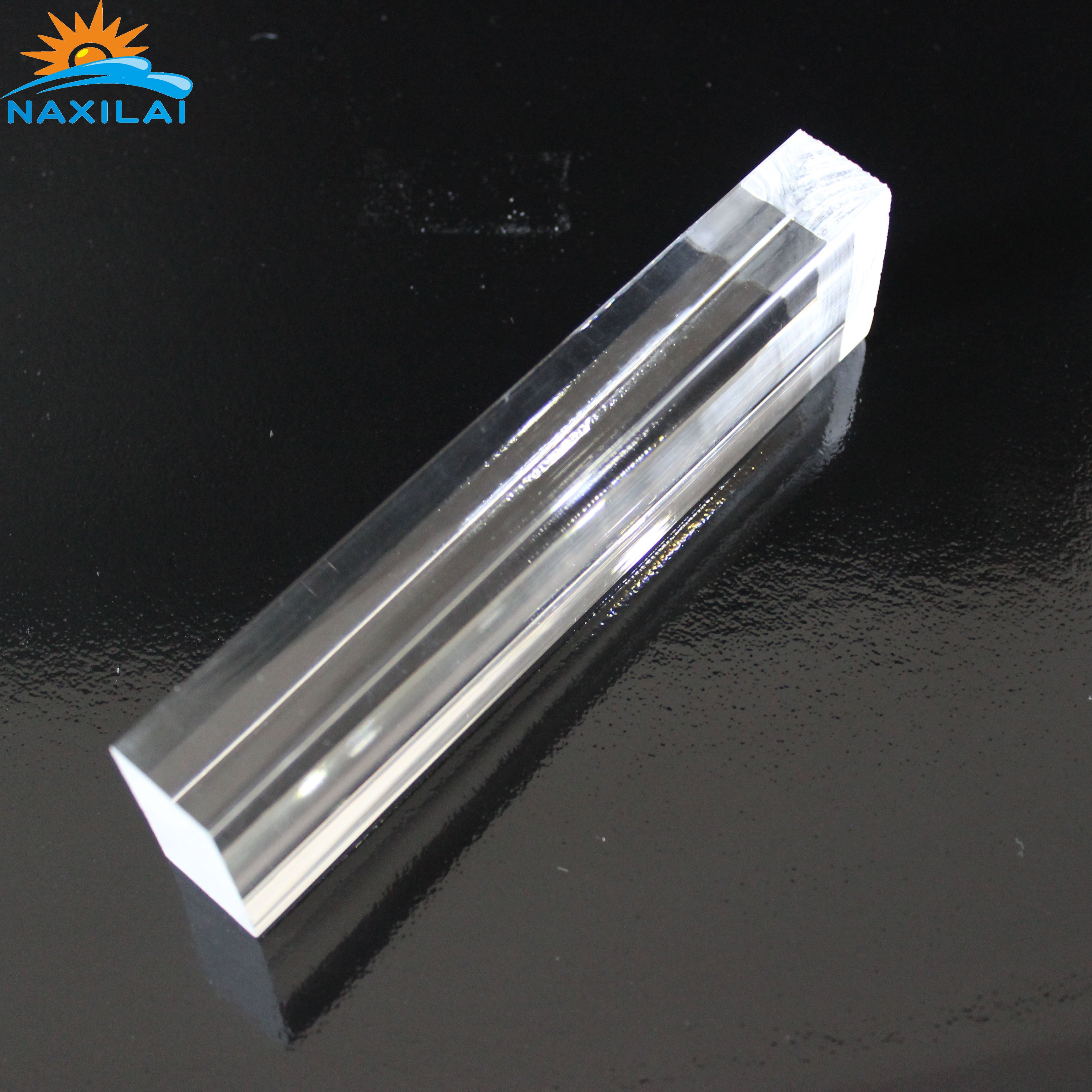 Naxilai Manufacture High Clear Square Acrylic Rods Led Lighting Acrylic Rod Customize Acrylic Rod Extrusion Plastic Bar