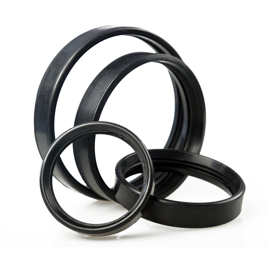 China made Concrete Pump Pipe Clamp 5" Rubber Gasket Rubber Seal for Putzmeister Schwing Cifa Sani Zoomlion Delivery Pipe