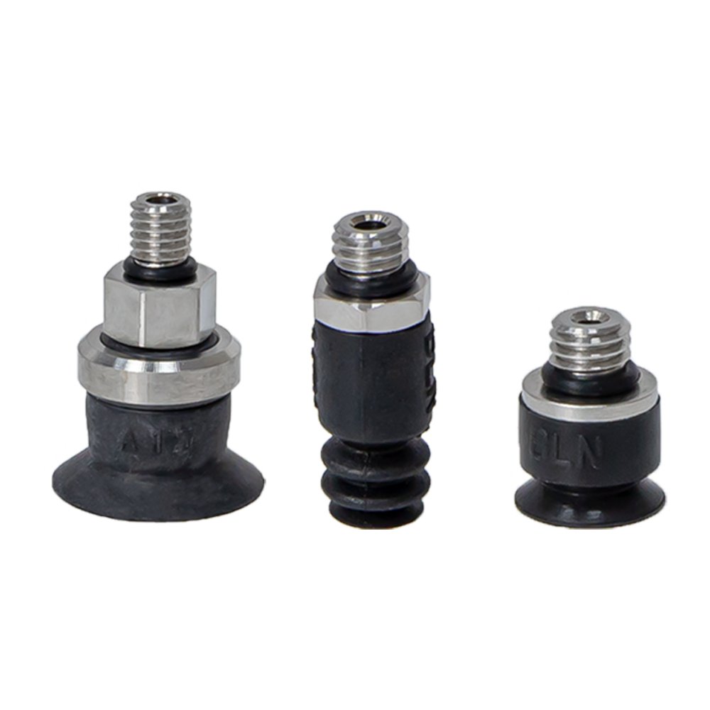 Customized elastic vacuum pneumatic suction cups for robotic arm end tools, rubber single-layer vacuum suction cups