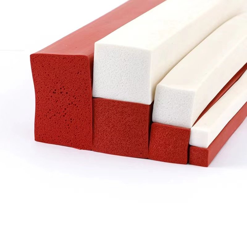 Factory direct Wholesale weather resistance Silicone Rubber sealing strips Silicone Sponge Tube
