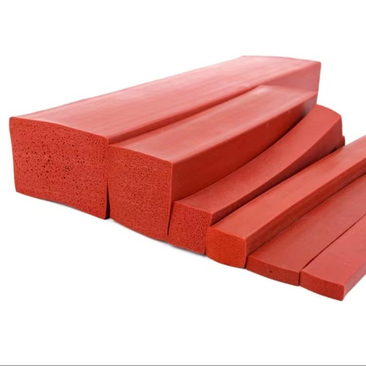 Factory direct Wholesale weather resistance Silicone Rubber sealing strips Silicone Sponge Tube