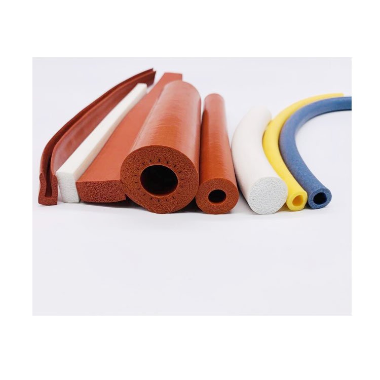 Customized Rubber and plastic silicone foam products Silicone Foam Sponge Tubes
