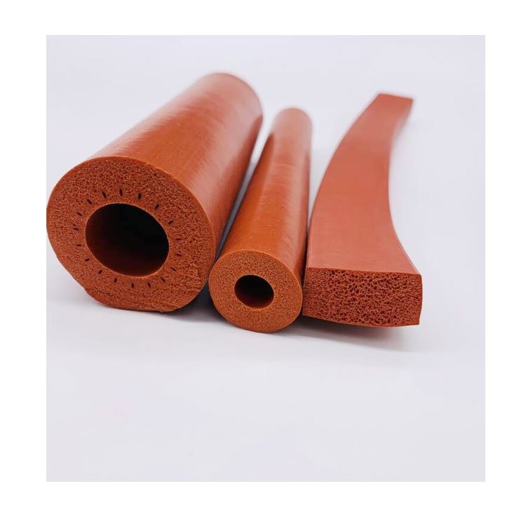 Customized Rubber and plastic silicone foam products Silicone Foam Sponge Tubes