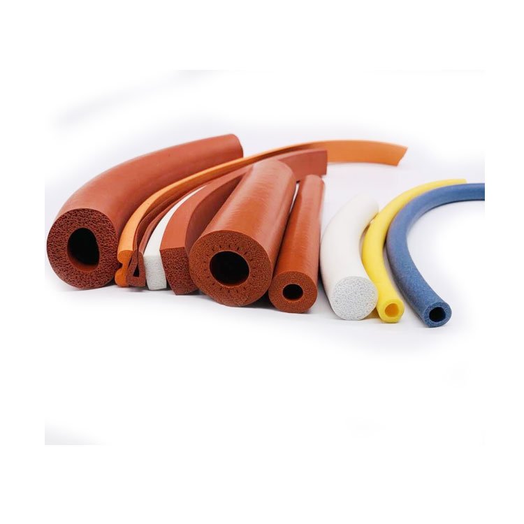Customized Rubber and plastic silicone foam products Silicone Foam Sponge Tubes