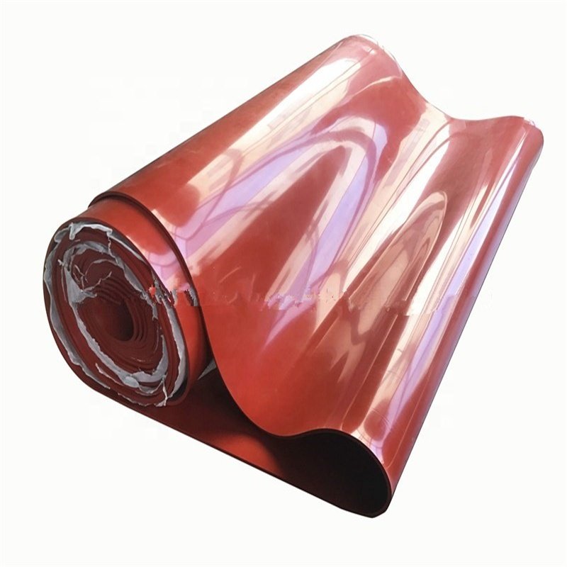 Elastic Weather Resistant Silicone Rubber Plate Insulation Rubber Sheet in Rolls