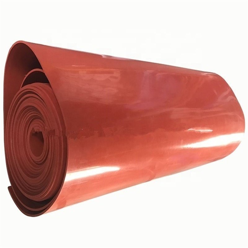 Elastic Weather Resistant Silicone Rubber Plate Insulation Rubber Sheet in Rolls