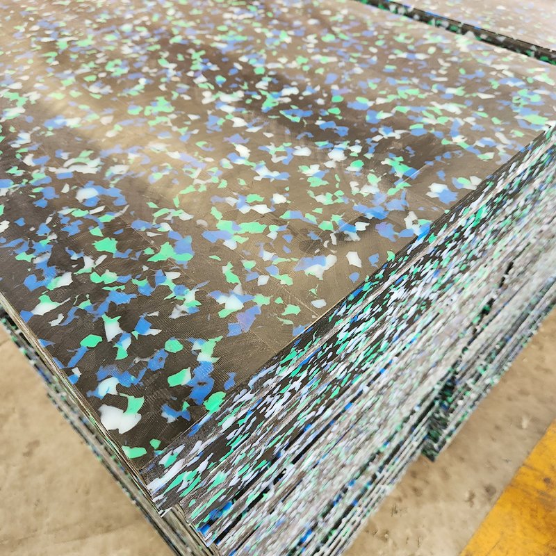 Mixed Color Plastic Boards Recycled Colorful HDPE Sheet HDPE Board Plastic Plate