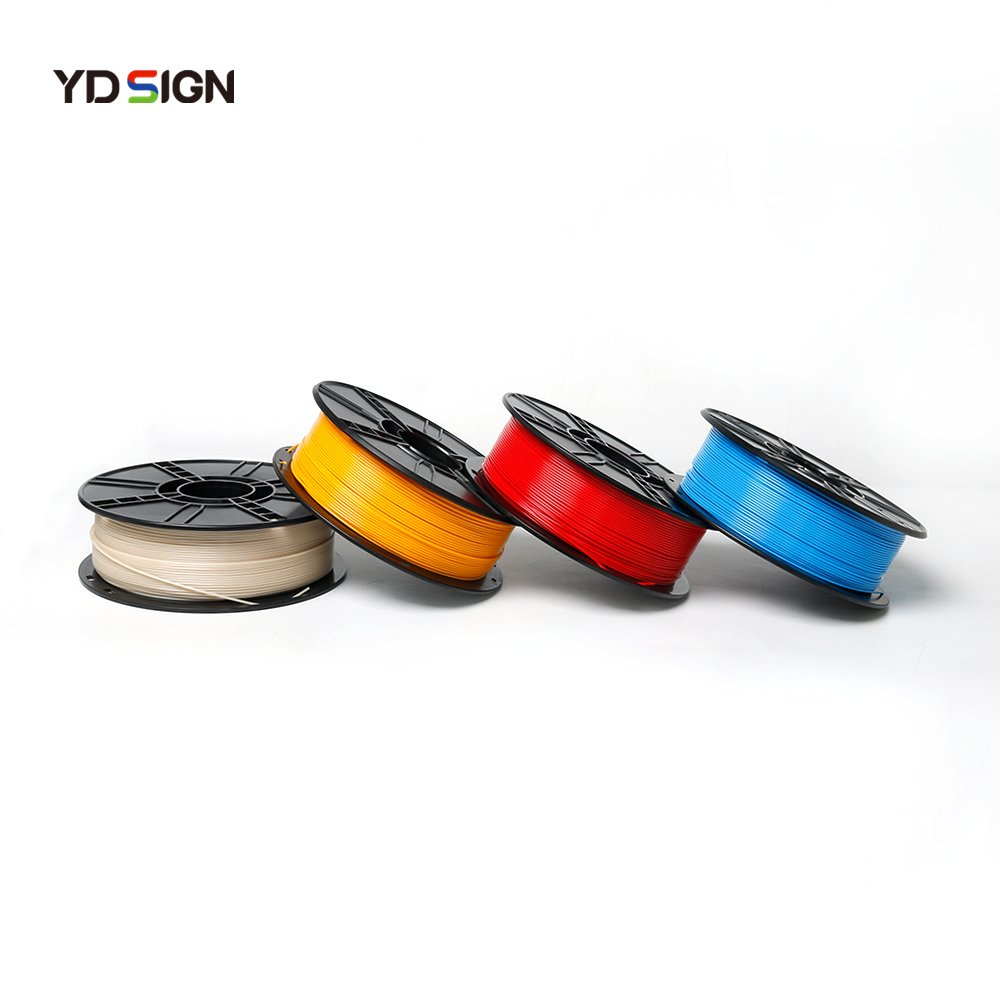 YDSIGN 1.75mm 1kg/roll 3D Filament Colorful 3D Printing Filament UV Resistant Filament