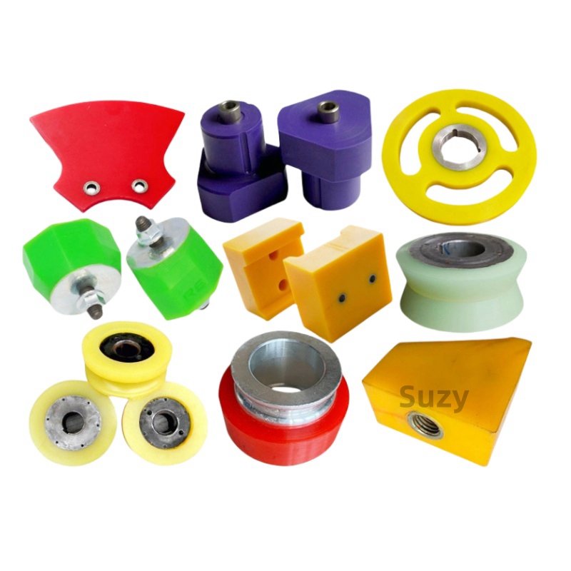 SWKS Manufacture Shock Absorption Molded Custom PU Urethane Parts Casting Polyurethane Shaped Product