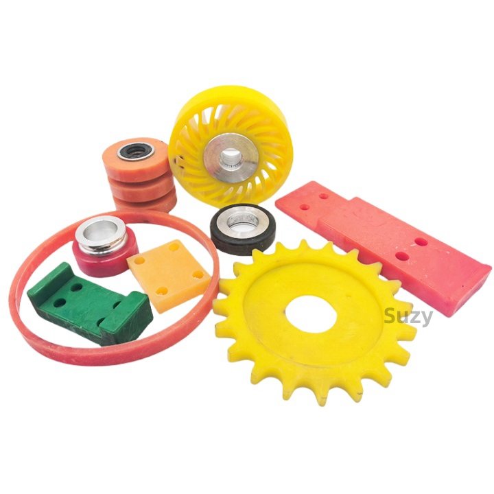 SWKS Manufacture Shock Absorption Molded Custom PU Urethane Parts Casting Polyurethane Shaped Product