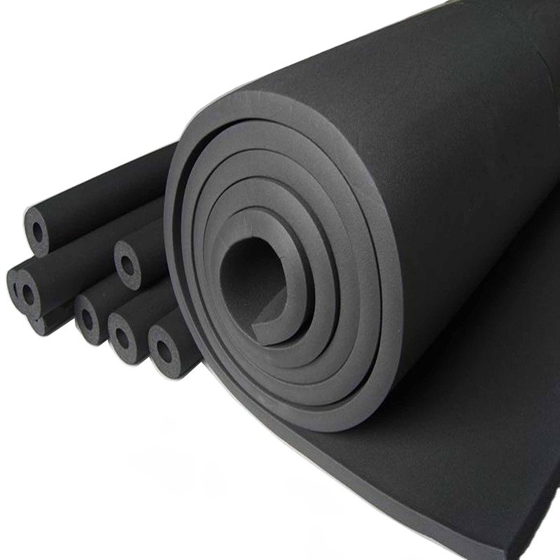 High density heat resistant foam rubber sheet