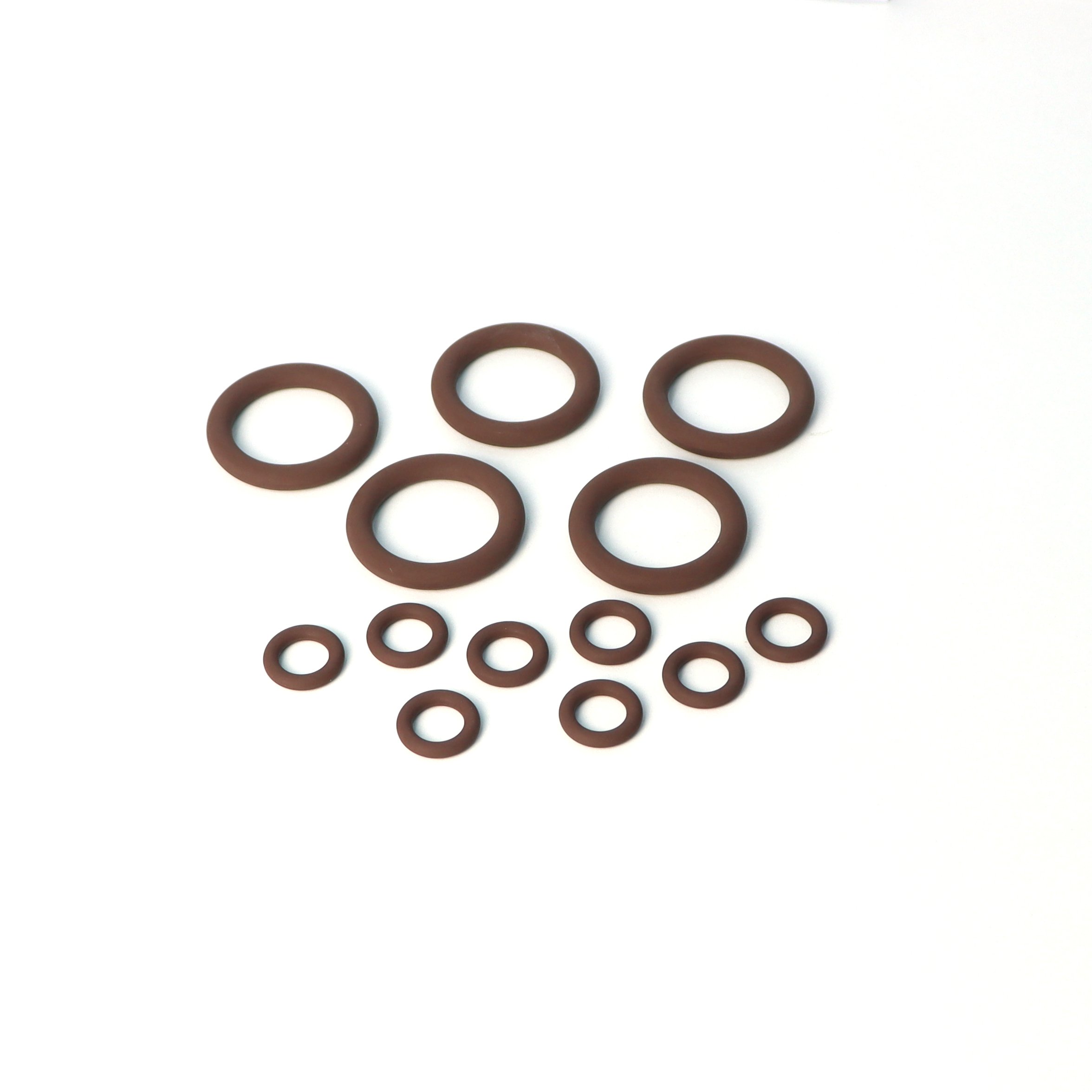 Factory Wholesale Heat Oil Resistant Rubber Seals Silicon Fkm Ffkm O Ring for Automotive Rubber and Excavator Seals