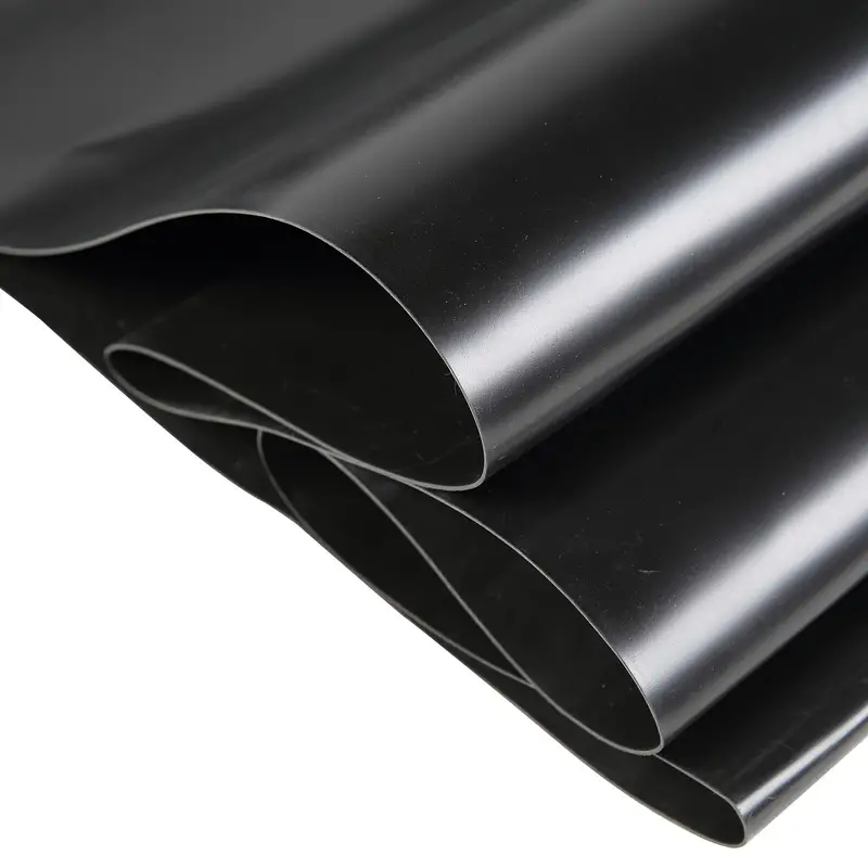 Fast Delivery 0.8mm to 2.0mm geomembrane liner price fish farm epdm pond liner adhesive pond garden liner