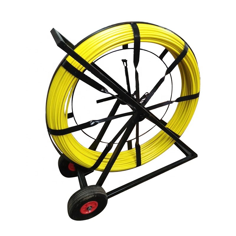 10mm tracing duct rods underground cable puller fiberglass wire cable rod duct fish tape running