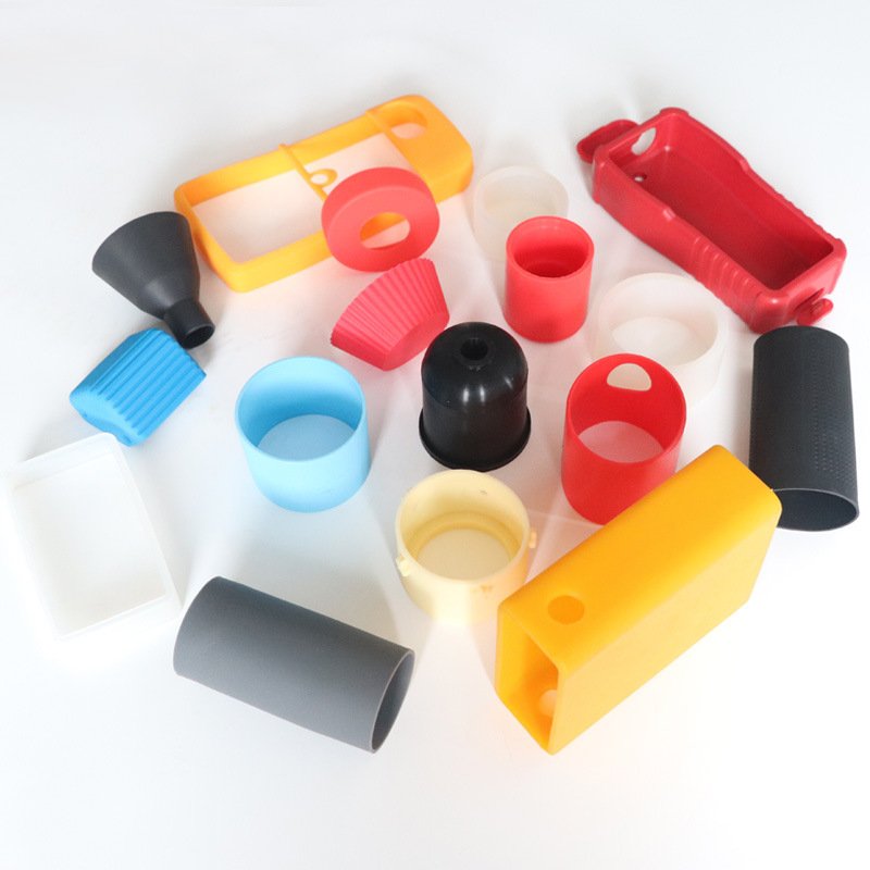 Shenchao OEM ODM Silicone Rubber EPDM Parts colorful soft touch feeling silicone product molding and manufacturing service