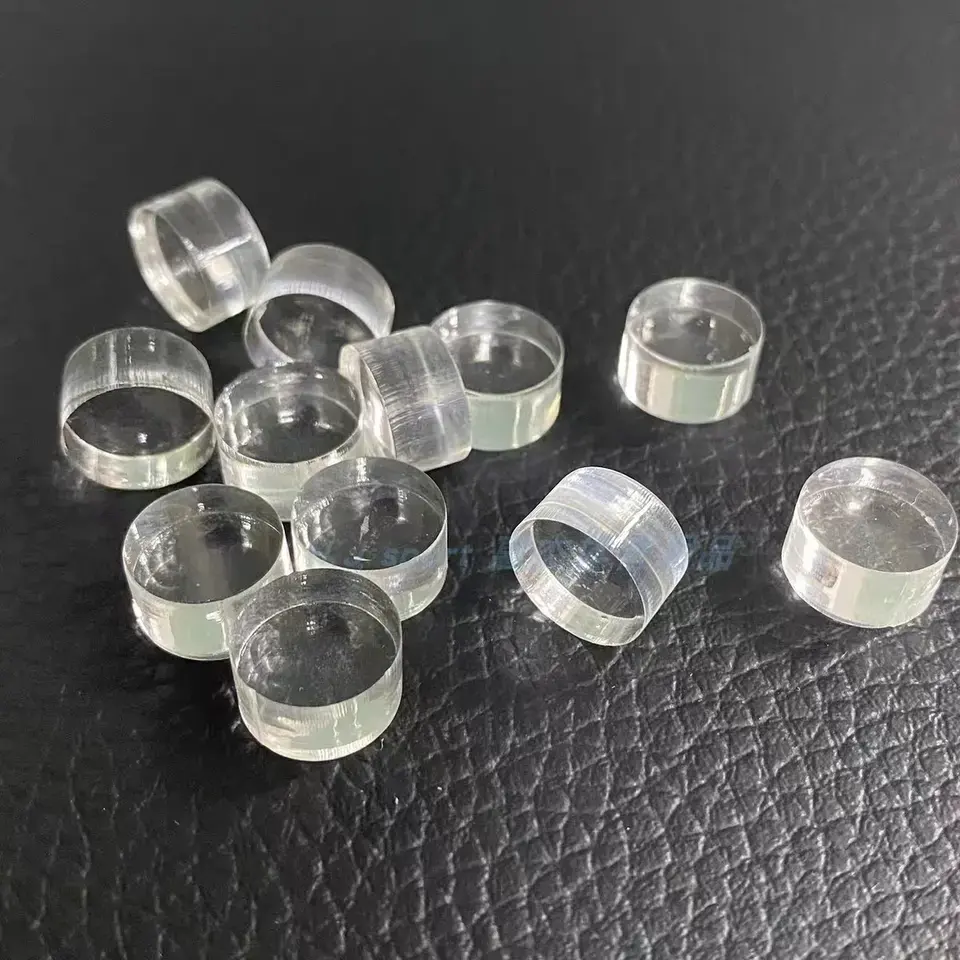 Factory Sell Transparent Crystal Jump Break Cue Stick Tip 13mm/14mm Size