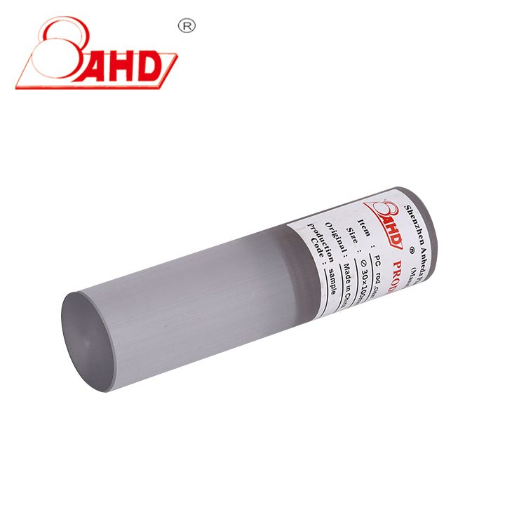 1000mm length Clear PC rod smooth surface Polycarbonate solid rod stick bar