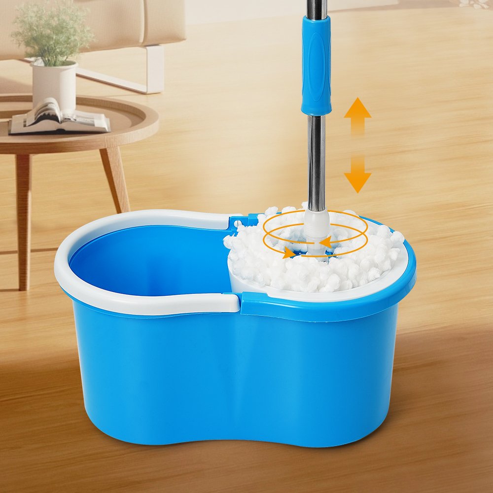 Hands-Free rotation Mop With Foldable Bucket 360 Spin Mops Cleaning Floor