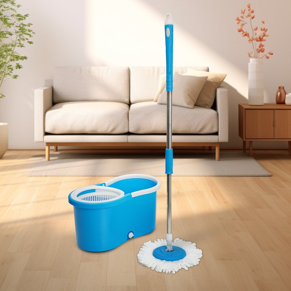 Hands-Free rotation Mop With Foldable Bucket 360 Spin Mops Cleaning Floor