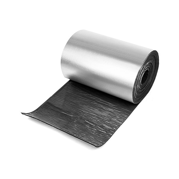 Fire Retardant Self-adhesive Rubber Foam Insulation Sheet Foam Insulation Material With Aluminum Foil