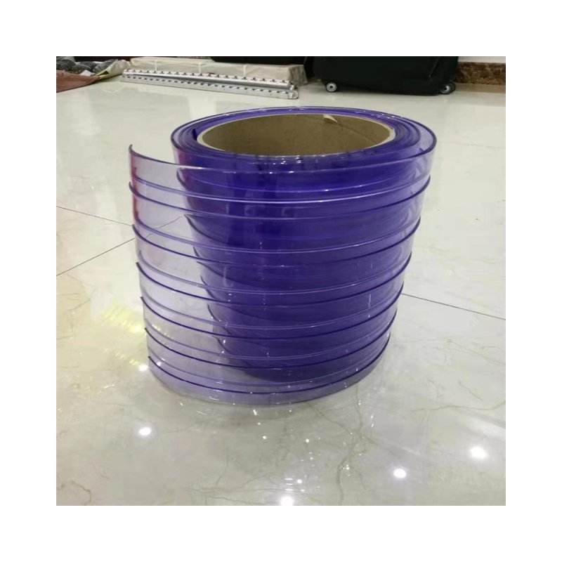 Oming standard transparent flexible PVC door curtain low temperature door curtain bar custom cutting service