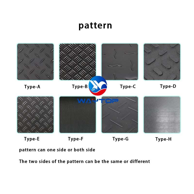 temporary road protection mats plastic matting for construction site