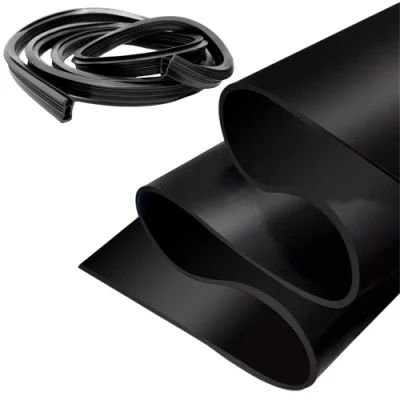 EPDM SBR Silicone FKM Rubber Mat for Door and Window Sealing Strip
