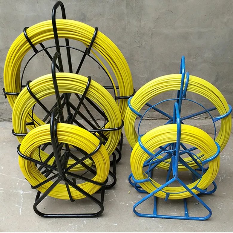 12mm x 200M FRP Fiberglass Duct Rodder for fiber cable and electric cable laying out