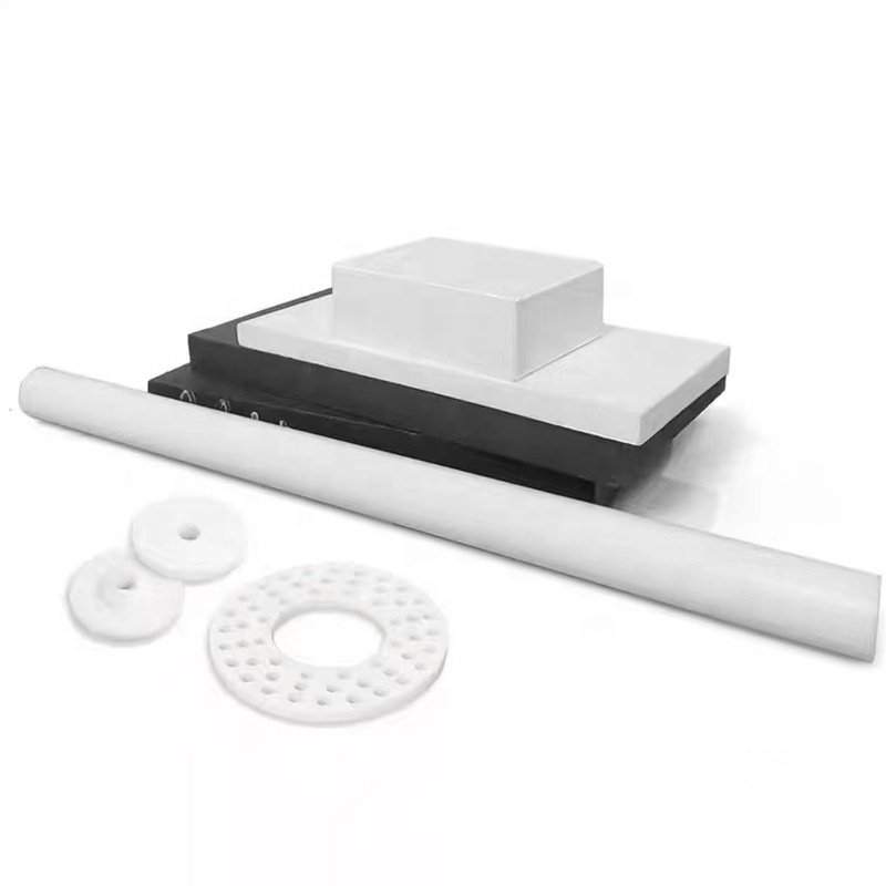 Dia 6mm 10mm 100mm 150mm Extruded Solid Plastic Bars Virgin PTFE Rod