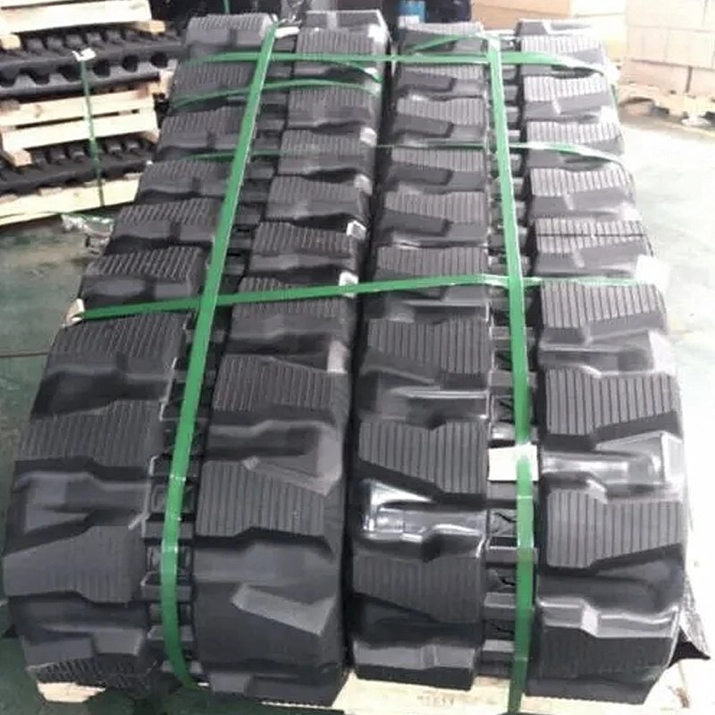 for Komatsu PC10 PC10.5 PC10.6 PC12uu-2 Rubber Track Crawler 260X109X37 for Mini Excavator