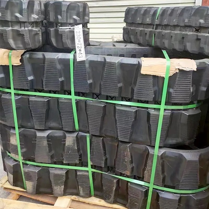 for Komatsu PC10 PC10.5 PC10.6 PC12uu-2 Rubber Track Crawler 260X109X37 for Mini Excavator