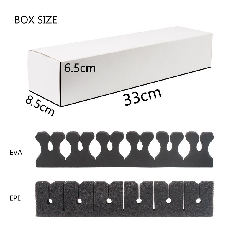 Adjustable vertical wall mount stand plastic fishing rod holders support rack for garage