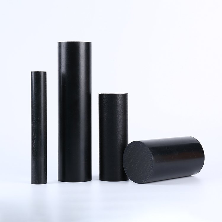 White Black Color Extruded Pom Plastic Rod Acetal Delrin Round Rod
