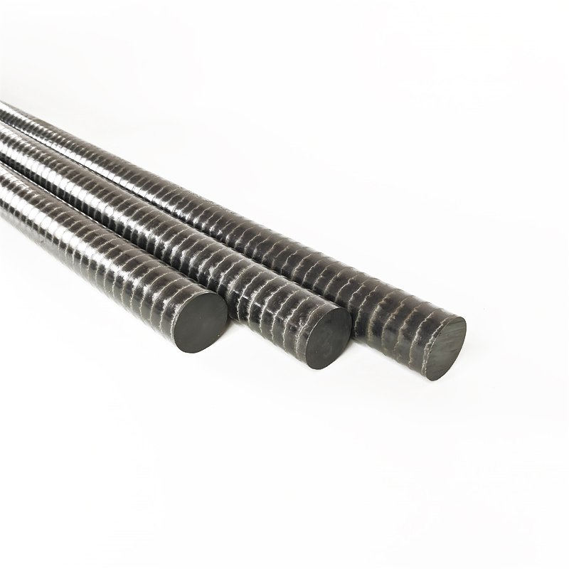 Size Diameter 6mm -600mmpeek plastic rod Black carbon fiber reinforced Peek round rod/stick/bar
