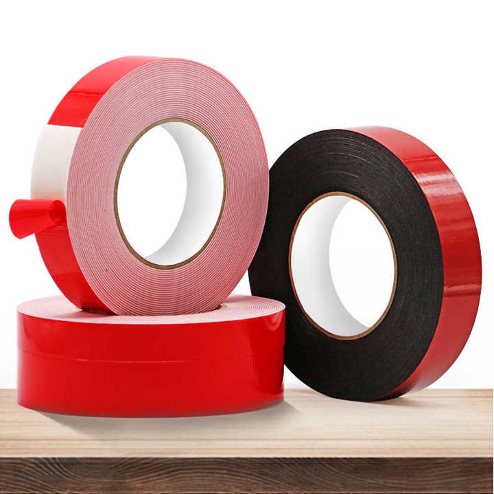 sealing foam tape automotive rubber foam tape acrylic foam colored double sided tape