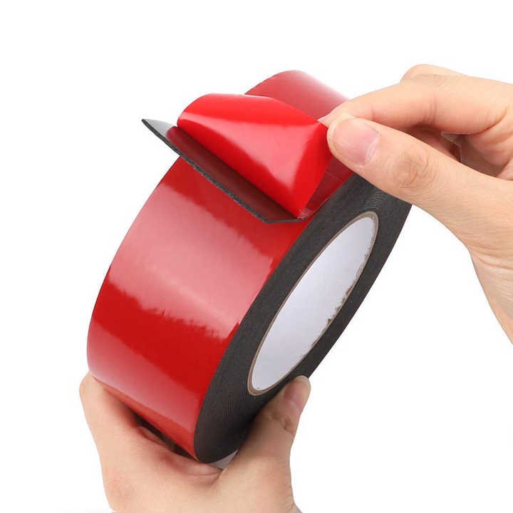 sealing foam tape automotive rubber foam tape acrylic foam colored double sided tape