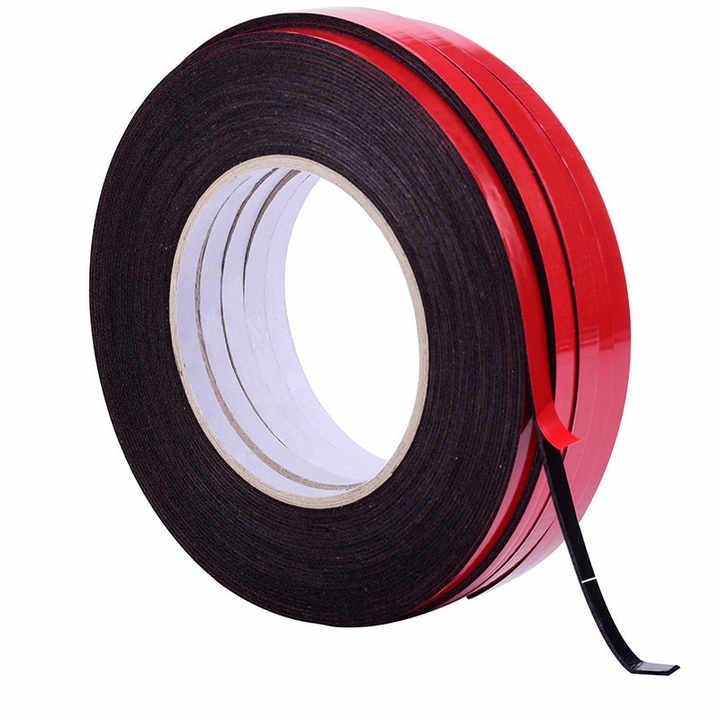 sealing foam tape automotive rubber foam tape acrylic foam colored double sided tape