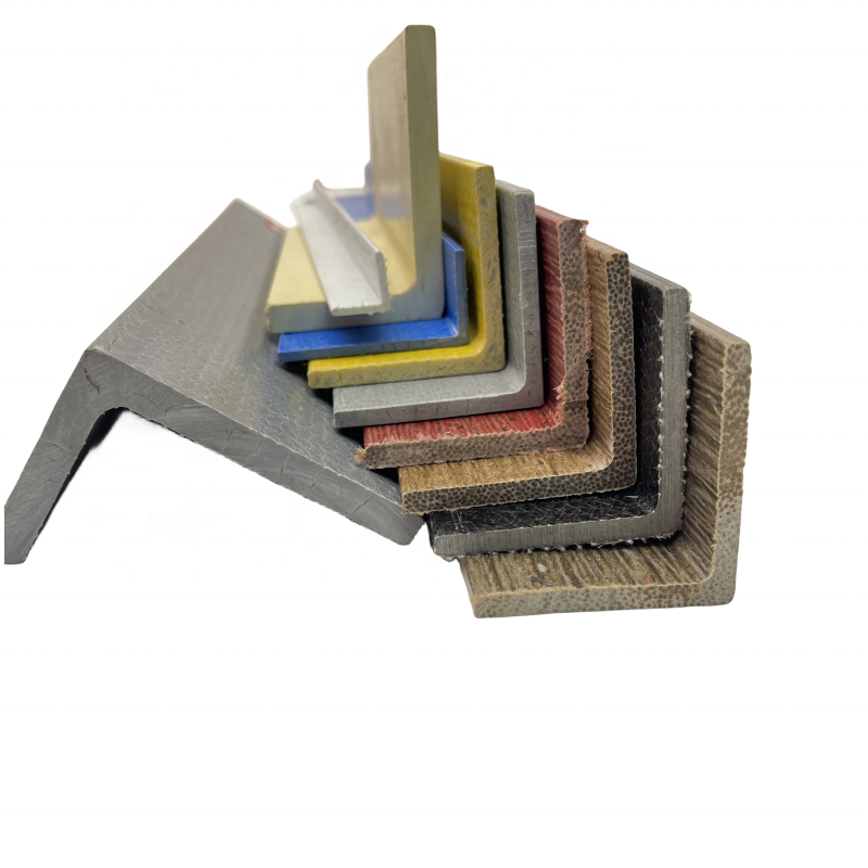 Frp Pultruded Profile GRP Fiberglass Purlin FRP Composite Plastic Square Tube Frp Purlin L angle