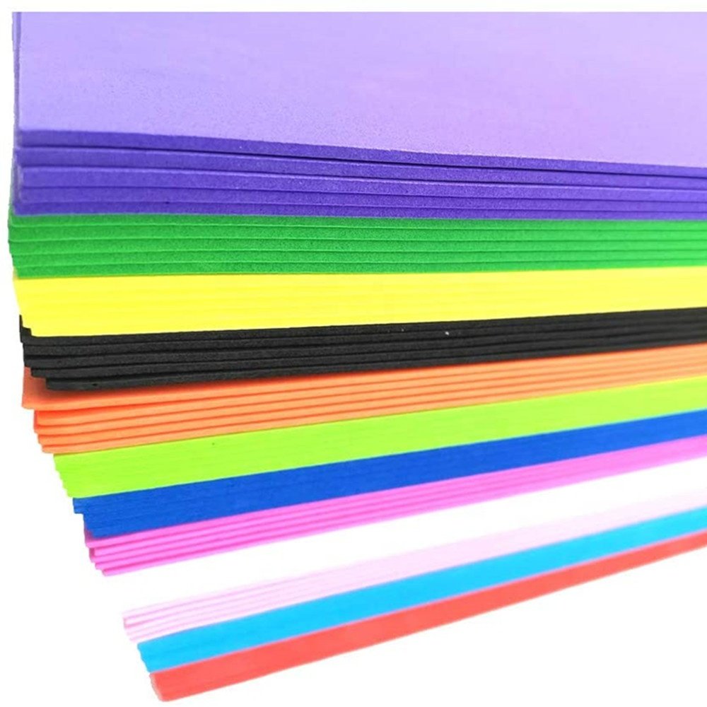 Eva foam roll manufacturer custom 0.2mm 0.5mm 0.8mm 4mm thickness rubber sheet