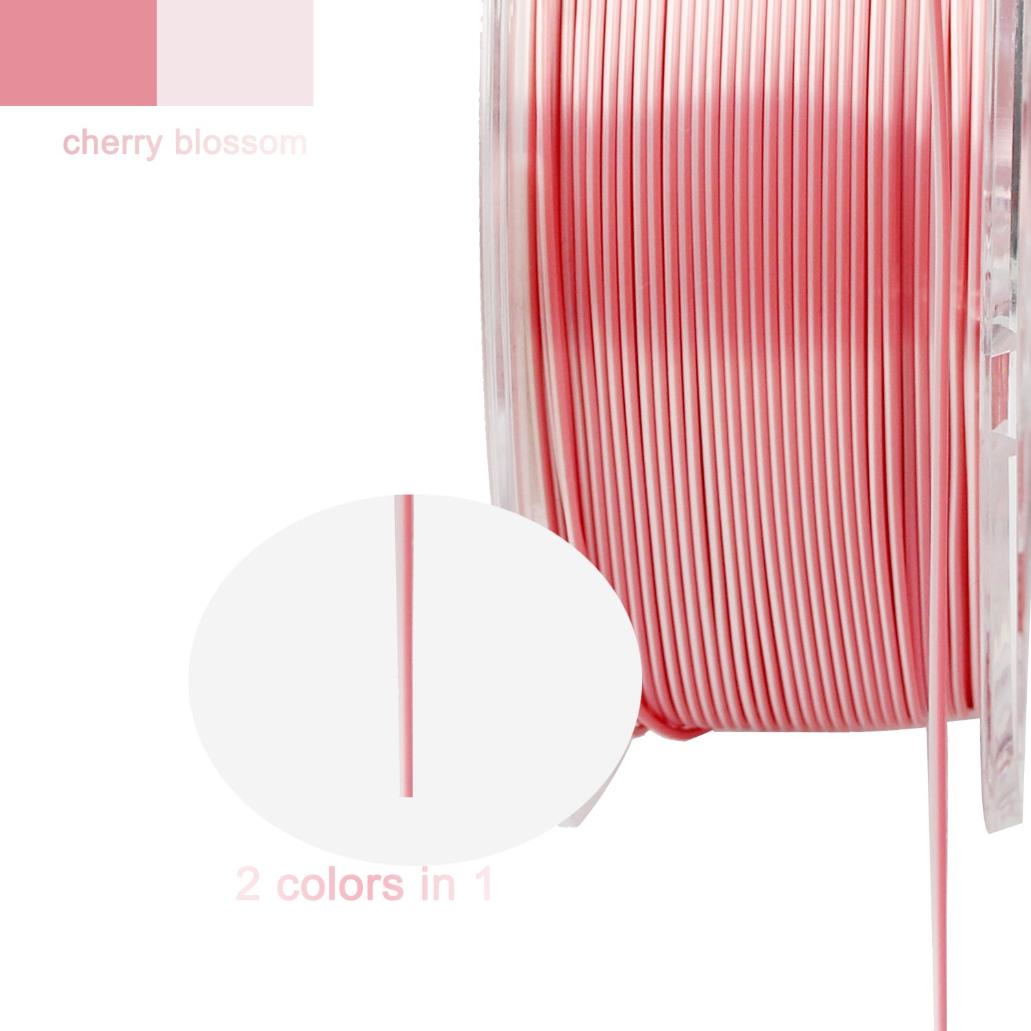 R3D Pastel Magic Dual Silk PLA Filament for 3d Printer 1.75mm 1kg