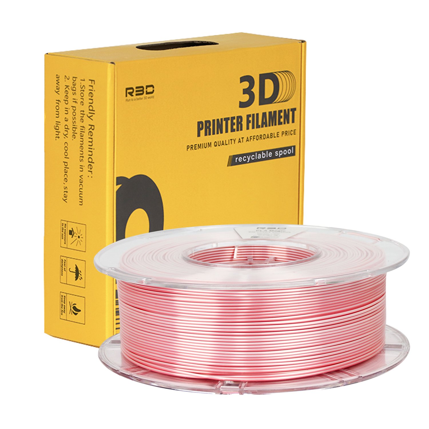 R3D Pastel Magic Dual Silk PLA Filament for 3d Printer 1.75mm 1kg